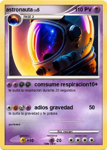 Pokemon astronauta