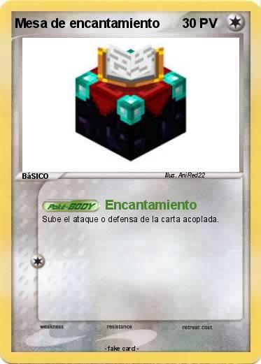 Pokemon Mesa de encantamiento
