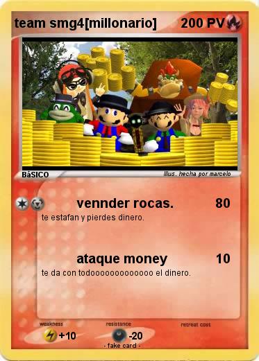 Pokemon team smg4[millonario]