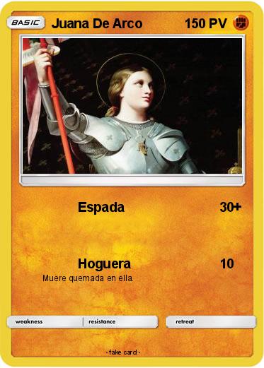 Pokemon Juana De Arco