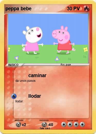 Pokemon peppa bebe