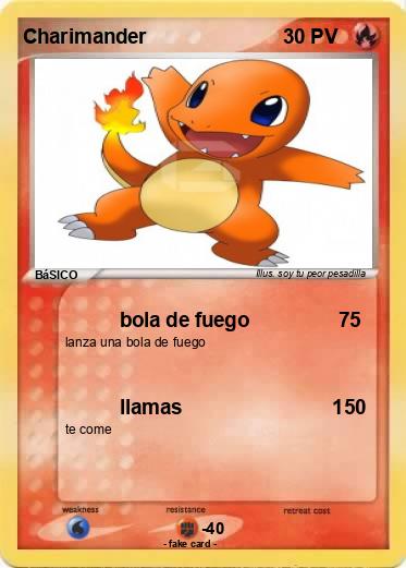 Pokemon Charimander