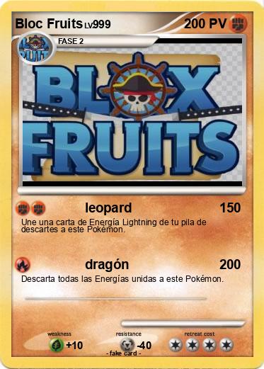 Pokemon Bloc Fruits