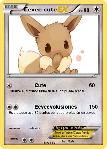 Pokemon Eevee cute