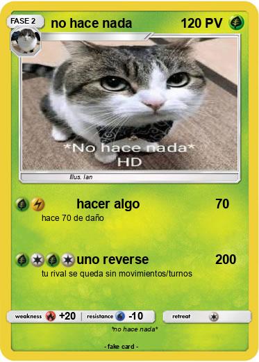 Pokemon no hace nada