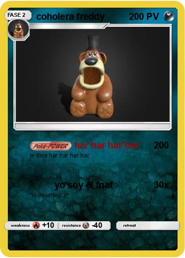 Pokemon coholera freddy