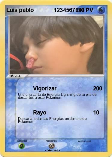 Pokemon Luis pablo             1234567890