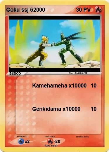 Pokemon Goku ssj 62000