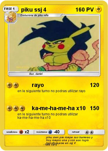Pokemon piku ssj 4
