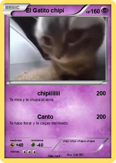 Pokemon El Gatito chipi