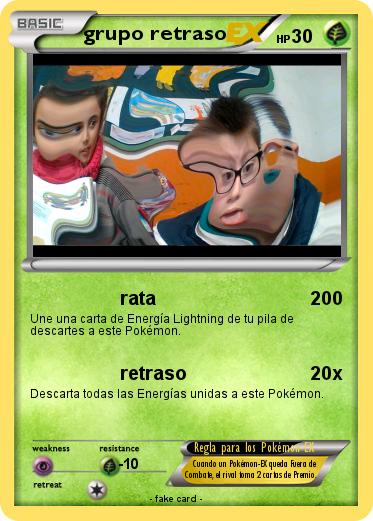 Pokemon grupo retraso