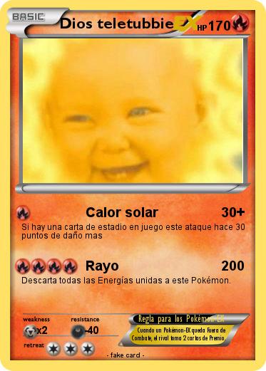 Pokemon Dios teletubbie