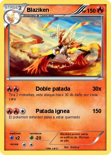 Pokemon Blaziken