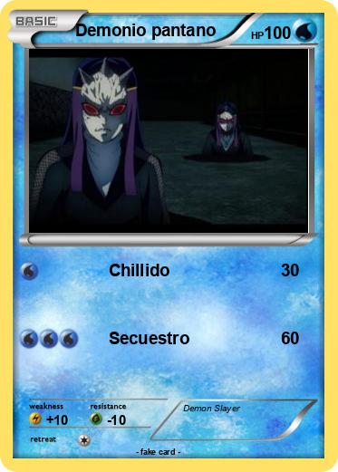 Pokemon Demonio pantano