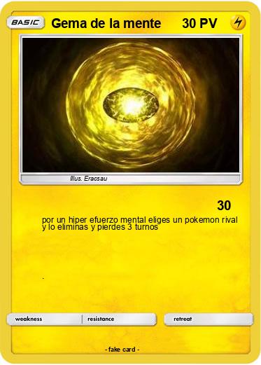 Pokemon Gema de la mente