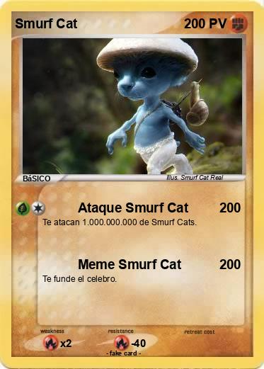 Pokemon Smurf Cat