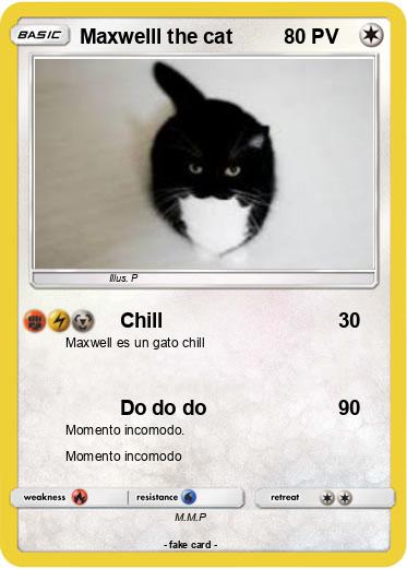 Pokemon Maxwelll the cat