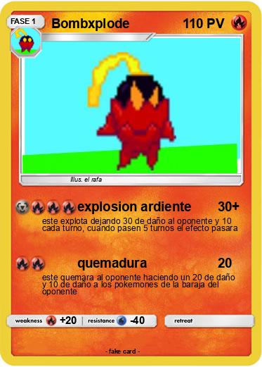 Pokemon Bombxplode
