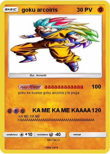 Pokemon goku arcoiris