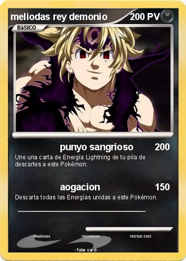 Pokemon meliodas rey demonio