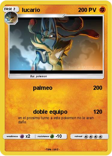 Pokemon lucario