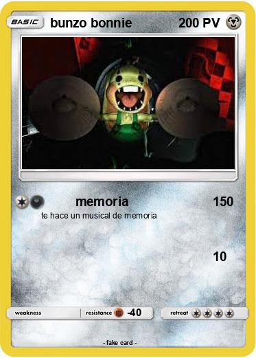 Pokemon bunzo bonnie