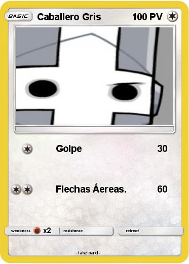 Pokemon Caballero Gris