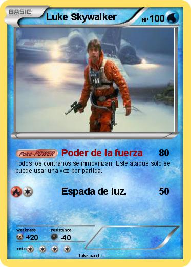 Pokemon Luke Skywalker