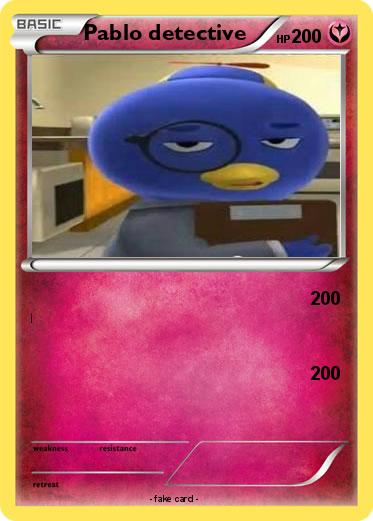 Pokemon Pablo detective