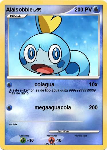 Pokemon Alaisobble