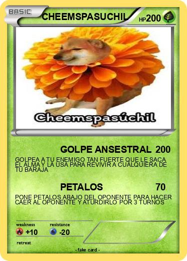 Pokemon CHEEMSPASUCHIL