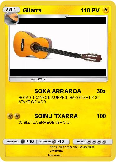 Pokemon Gitarra