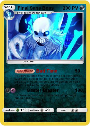 Pokemon Final Sans Boss