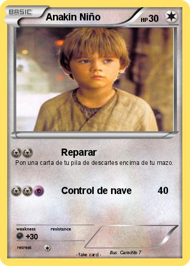 Pokemon Anakin Niño