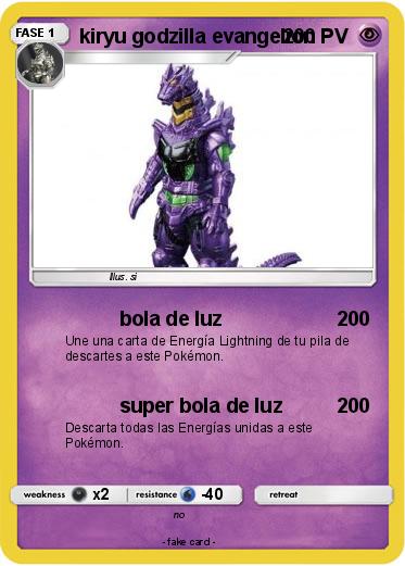 Pokemon kiryu godzilla evangelion