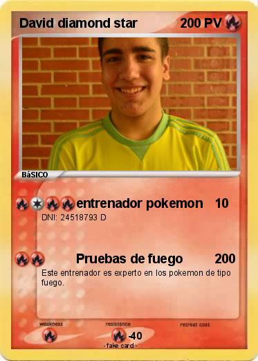 Pokemon David diamond star