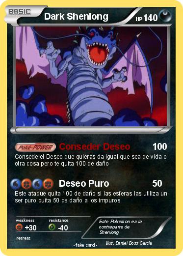 Pokemon Dark Shenlong