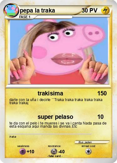 Pokemon pepa la traka