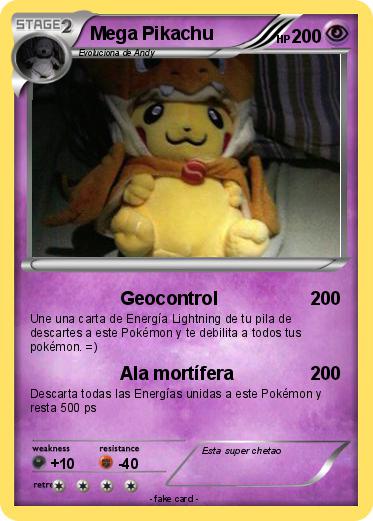 Pokemon Mega Pikachu