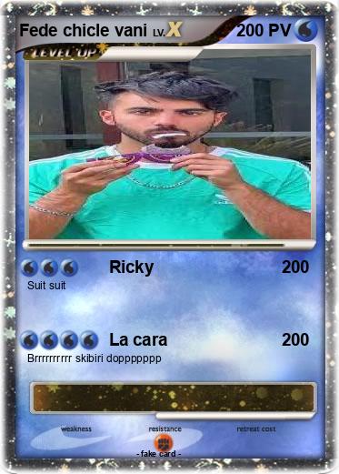 Pokemon Fede chicle vani