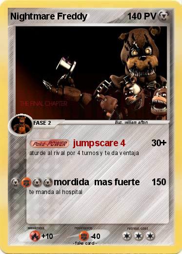 Pokemon Nightmare Freddy