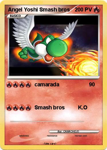 Pokemon Angel Yoshi Smash bros