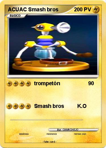 Pokemon ACUAC Smash bros