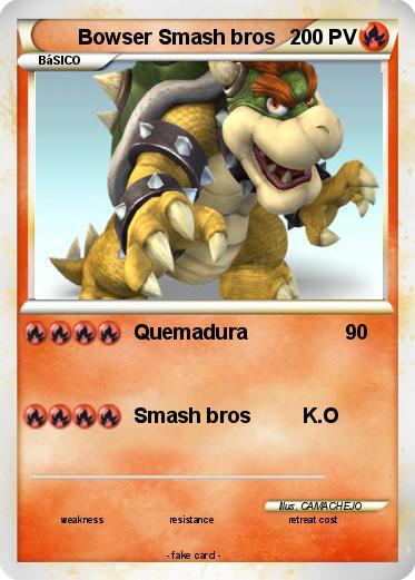 Pokemon Bowser Smash bros