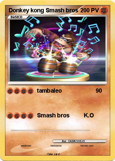 Pokemon Donkey kong Smash bros