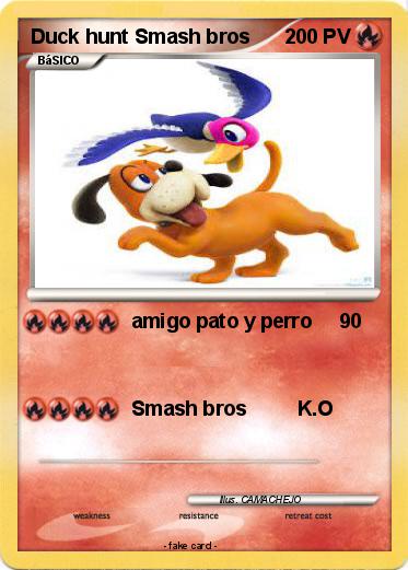Pokemon Duck hunt Smash bros