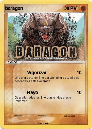 Pokemon baragon