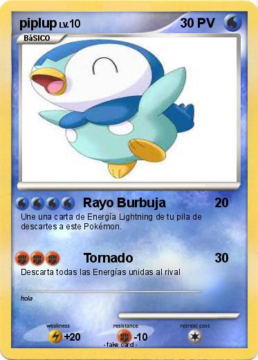 Pokemon piplup