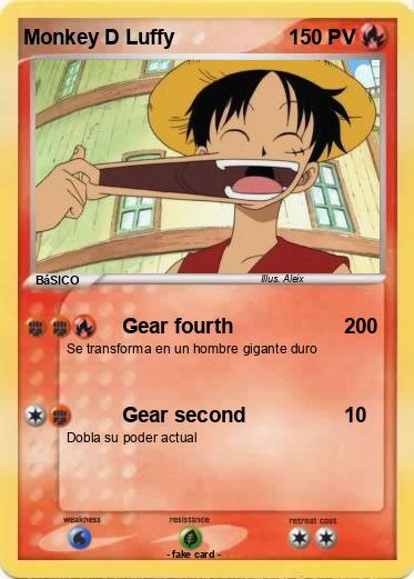 Pokemon Monkey D Luffy