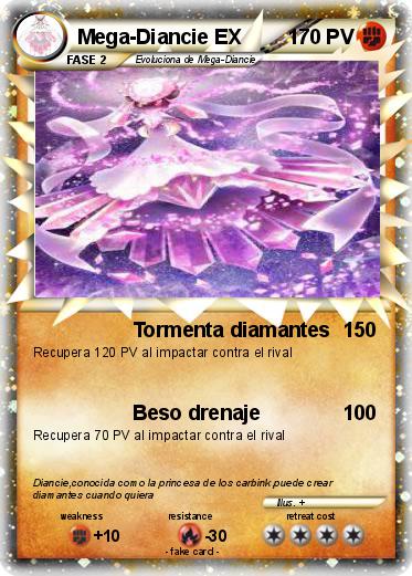 Pokemon Mega-Diancie EX